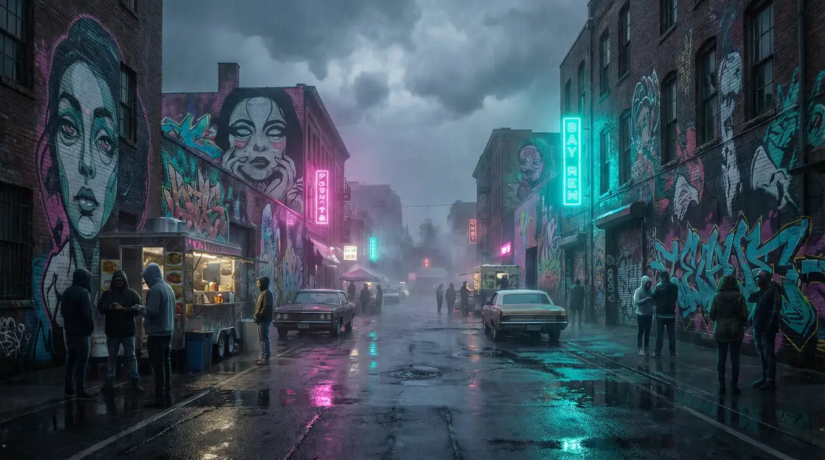 爱如潮水在线影院 - 雨夜壁画街